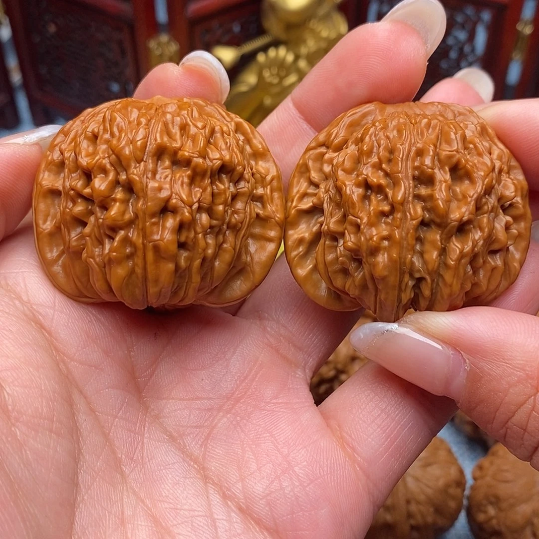 伍***亓文玩核桃把件毕业汉高楼41全品