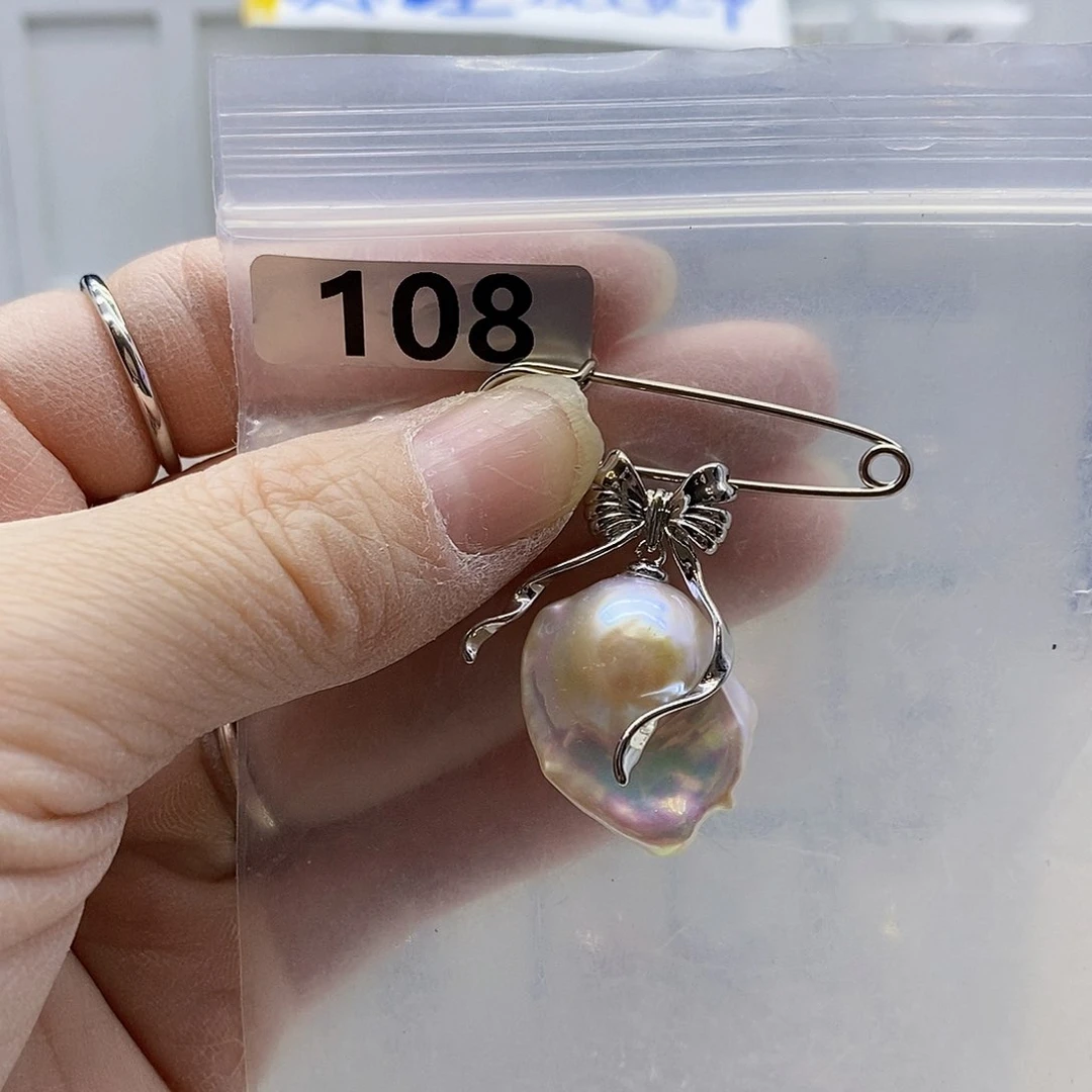 颈饰合金淡水珍珠