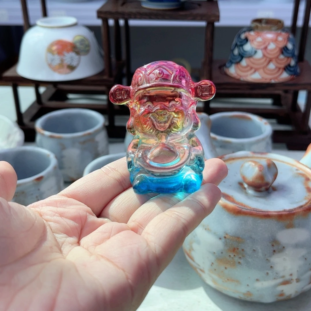 瓷片欢迎光临美桃儿～中古孤品完美别拍～随缘三克油