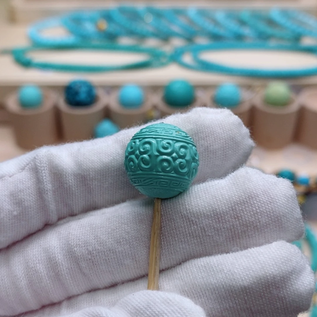 绿松石珠宝奇石未镶嵌