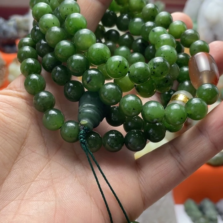 未镶嵌手串和田玉（碧玉）