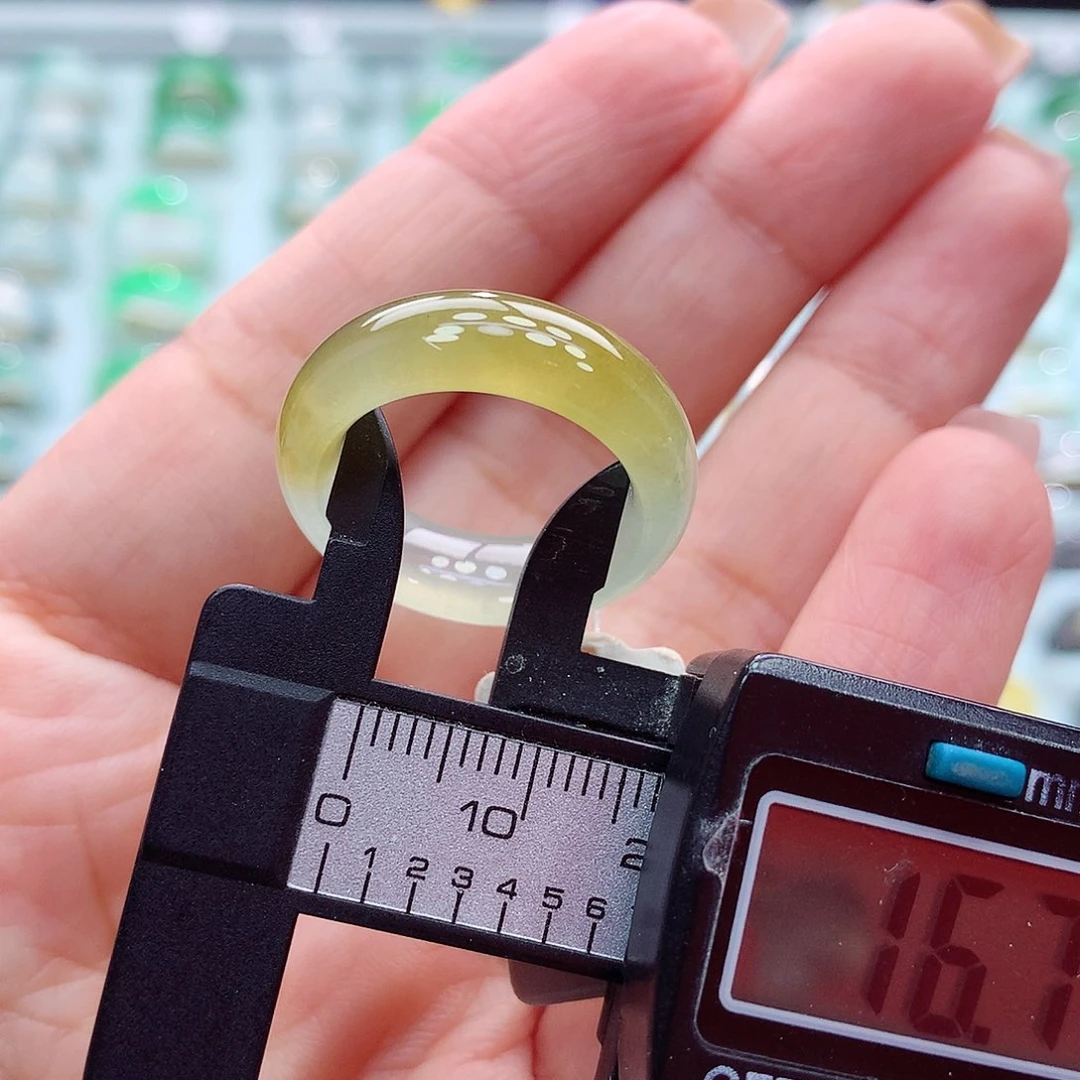 未镶嵌戒指翡翠14号