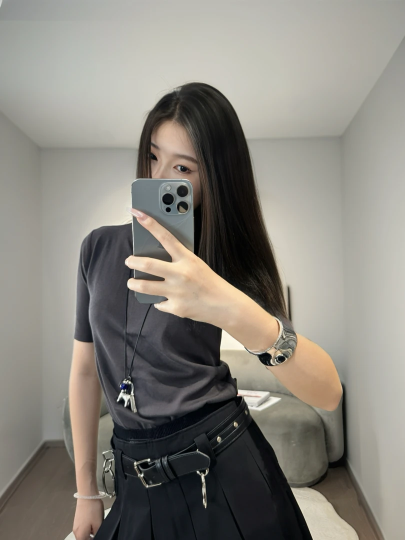 SHOO叁禾 舒适满分｜百搭王 轻氧抱抱t恤半高领修身百搭上衣