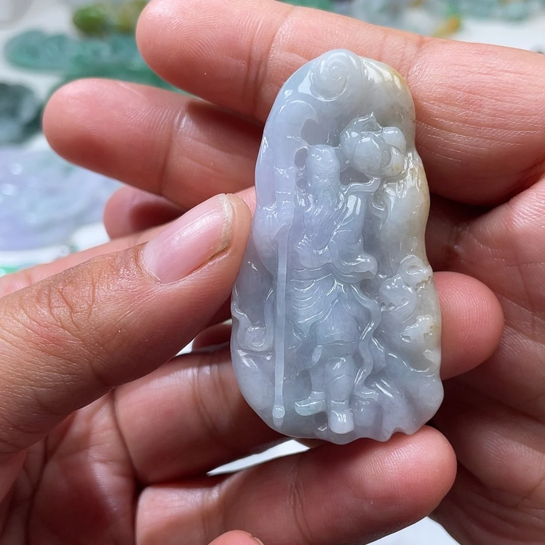 颈饰未镶嵌翡翠翡玉缘翡翠