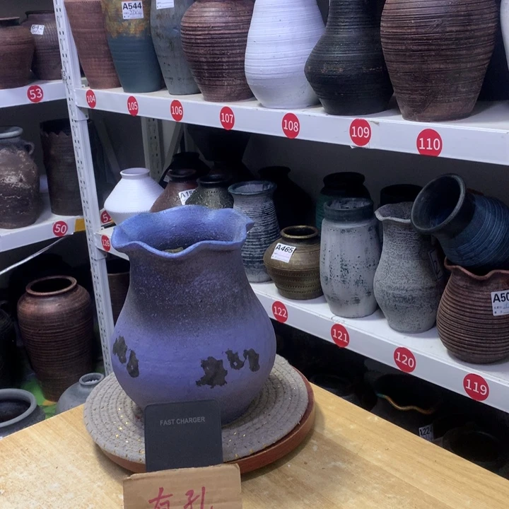 【闪购商品】红陶瑕疵有孔高20口15