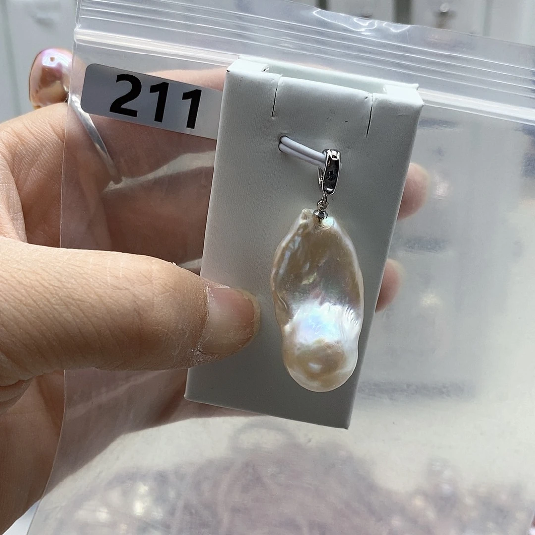 颈饰合金淡水珍珠