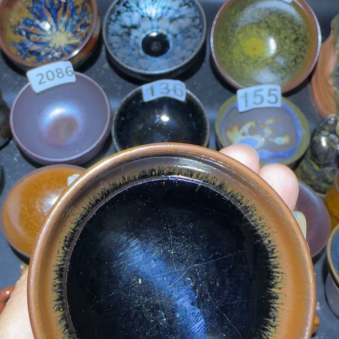 茶盏福建盏茶器普洱6.5口径