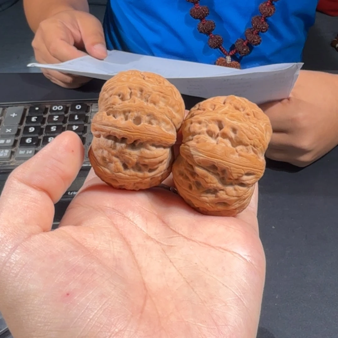 文玩核桃把件231号42mm平谷元宝