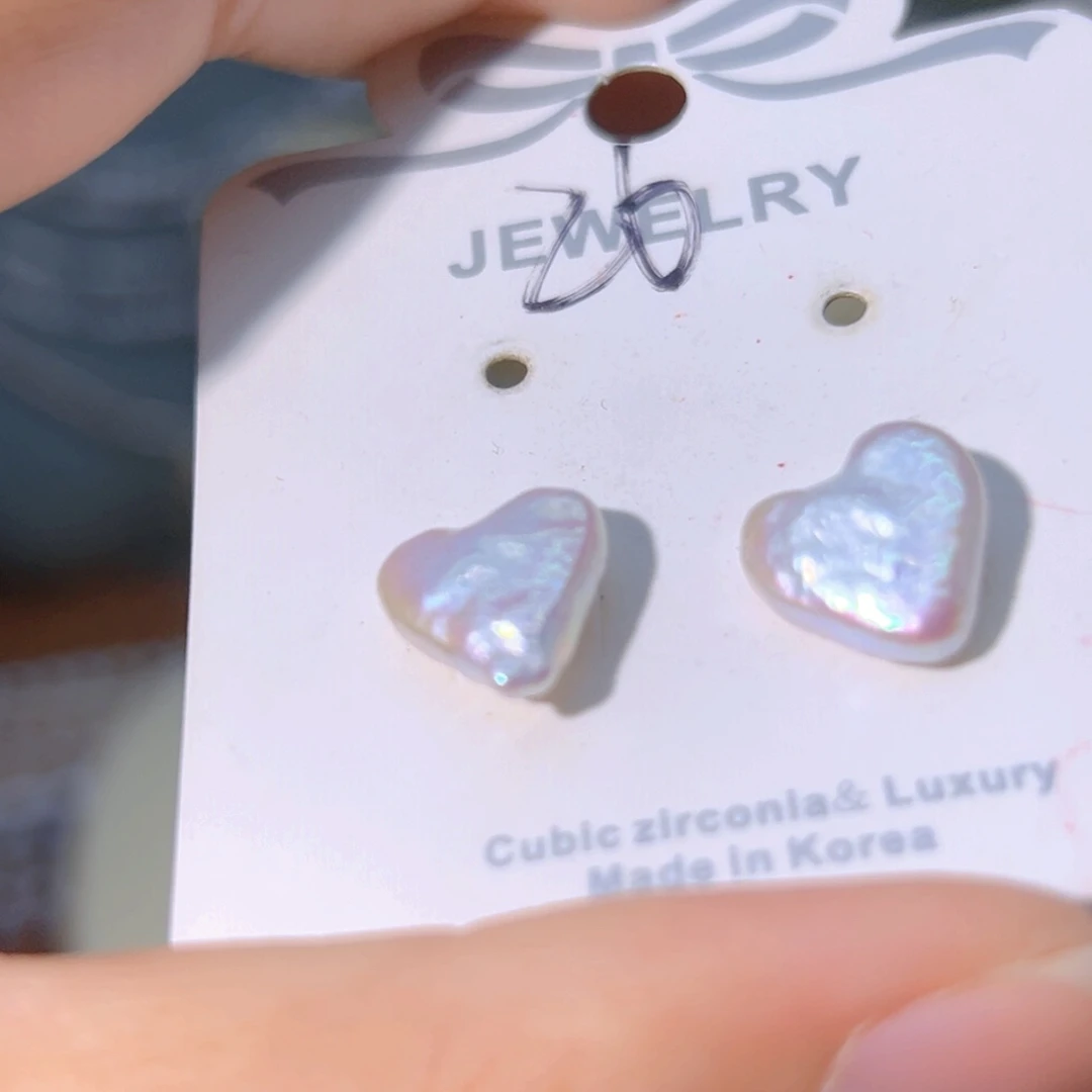 极光炫彩天然珍珠银S925镶嵌淡水珍珠