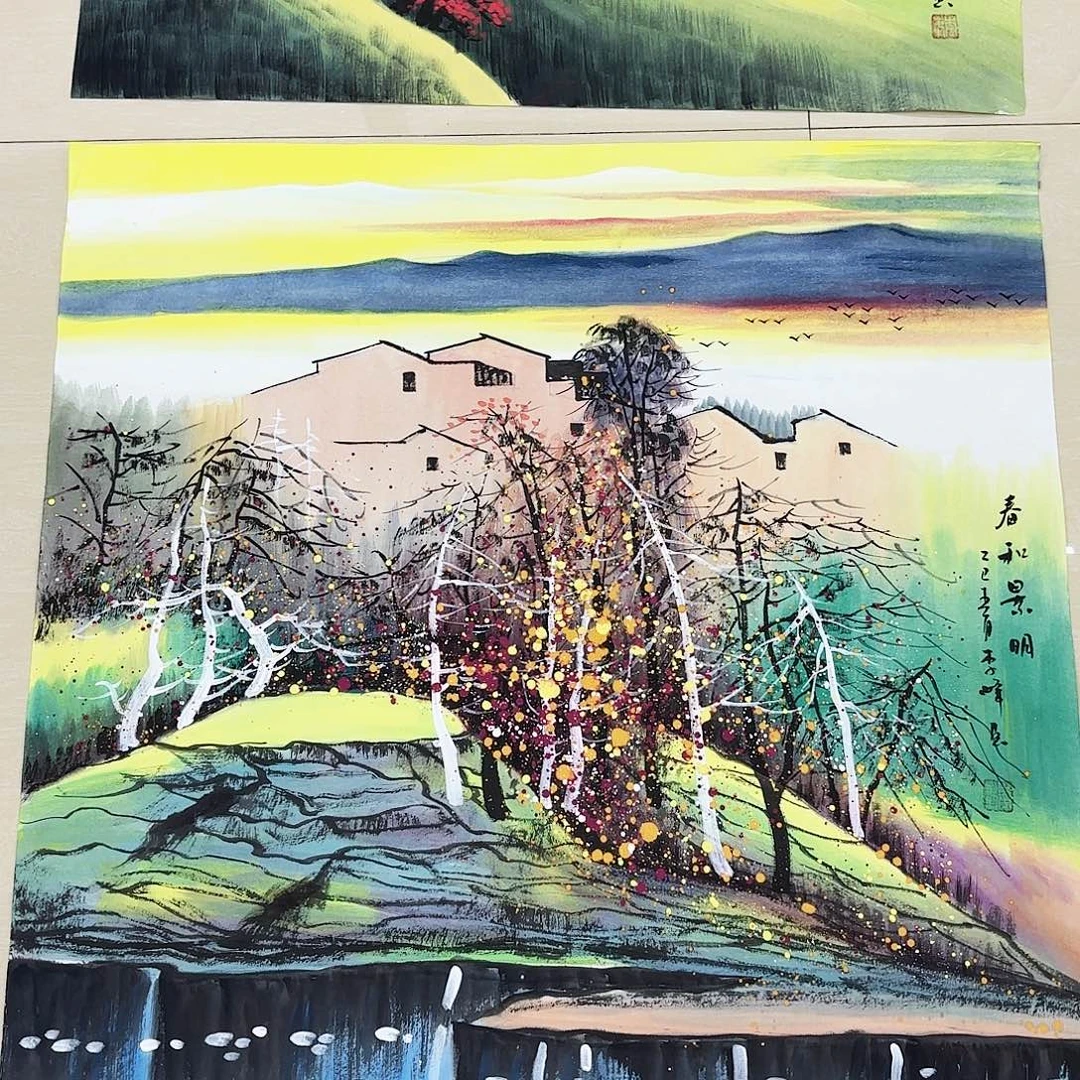 国画国画作品展，国画作品展，