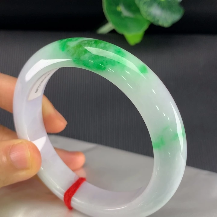 翡翠手镯未镶嵌正圈58