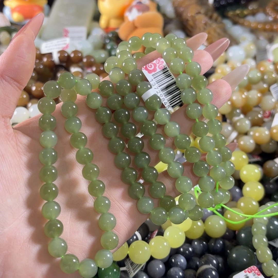 和田玉未镶嵌手链131