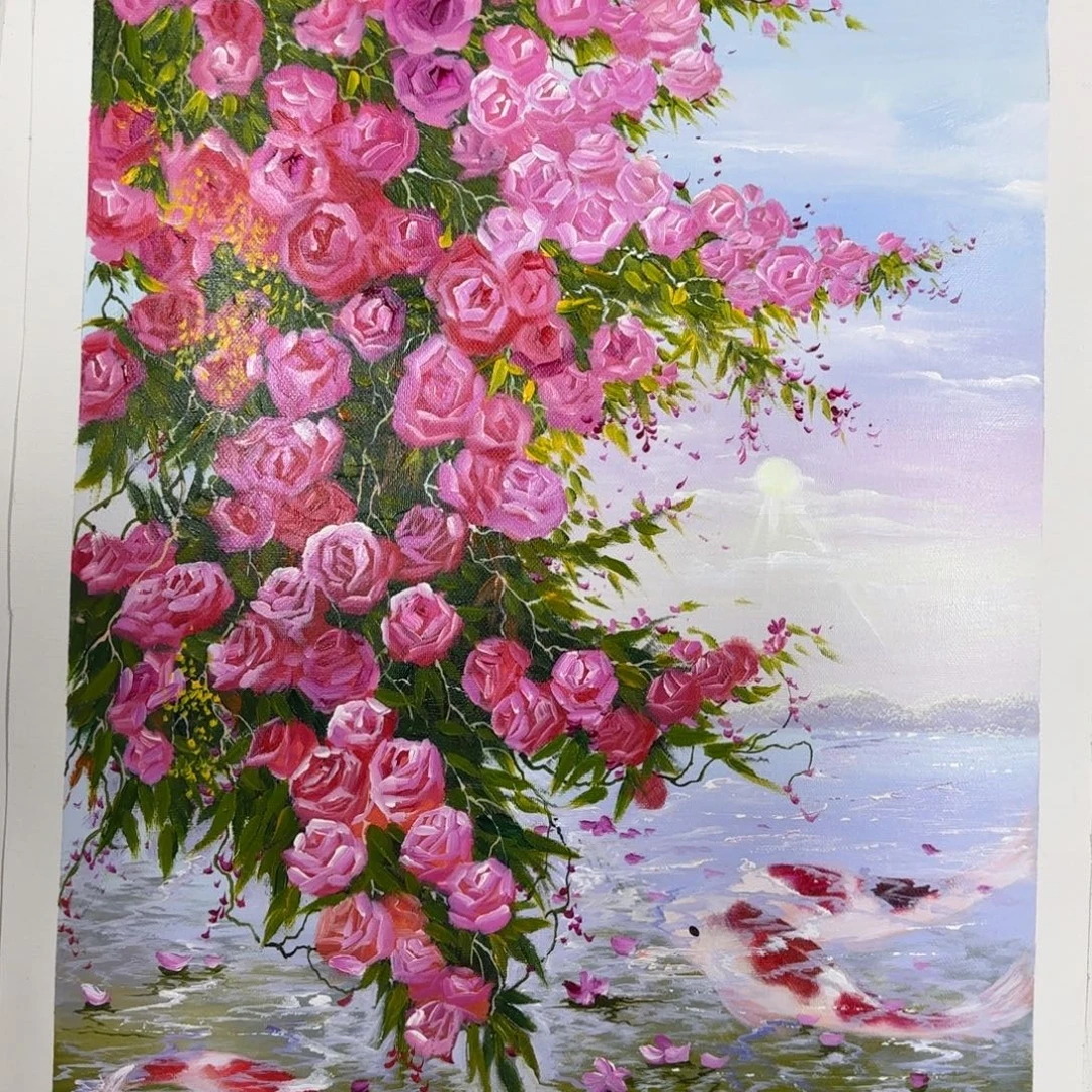 油画加油加油努力加油加油