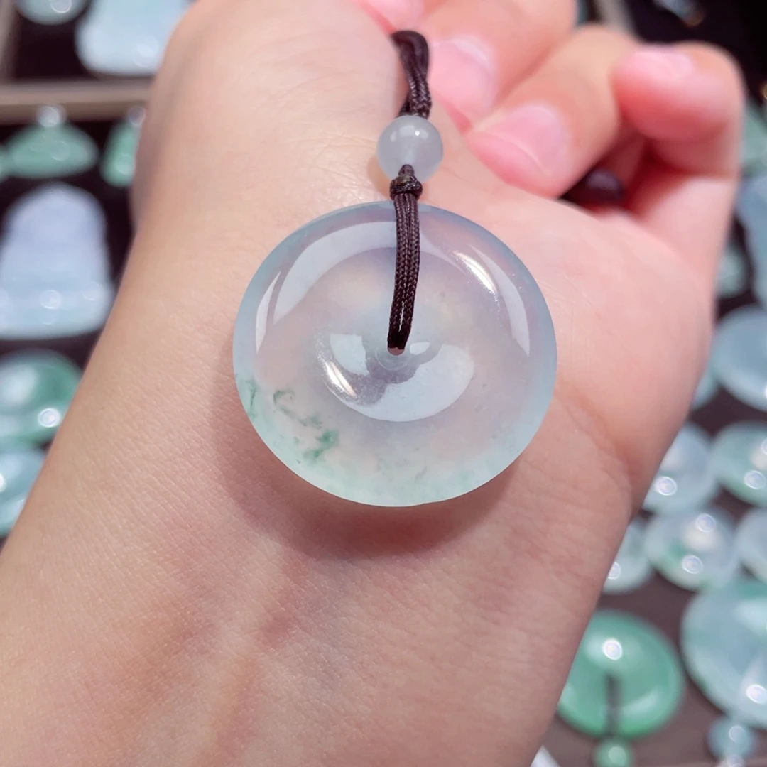 颈饰未镶嵌翡翠扣子