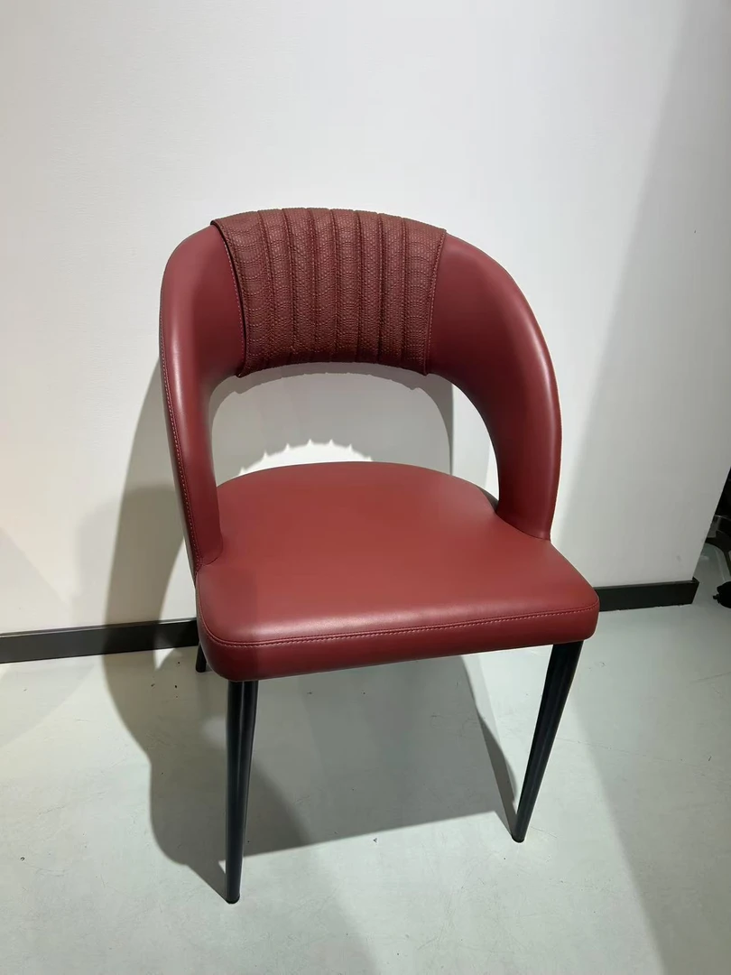 两张【薄荷】简约轻奢北欧风意式极简家用办公椅茶台妆台餐桌椅