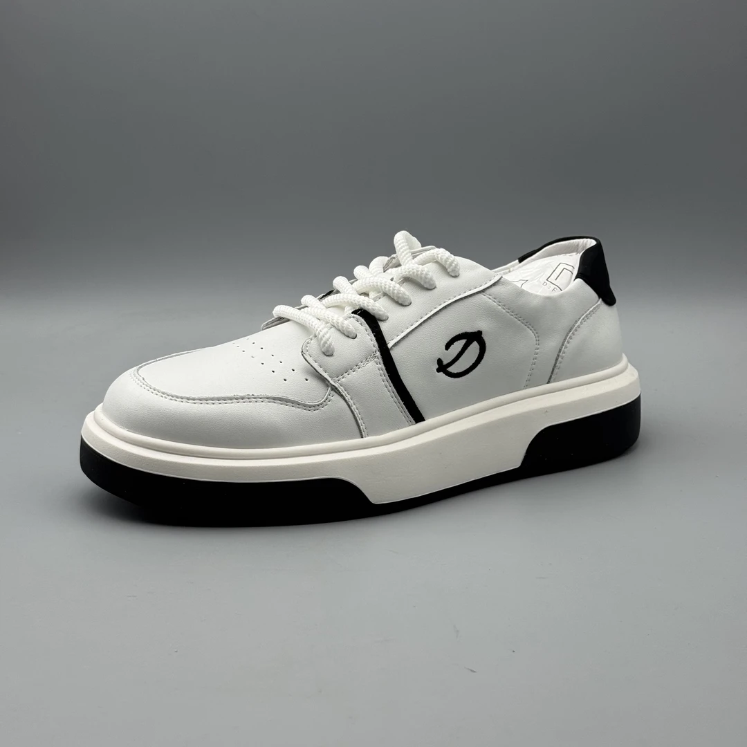 （孤品微瑕介意勿拍）新款轻质厚底系带男士皮鞋休闲鞋 729