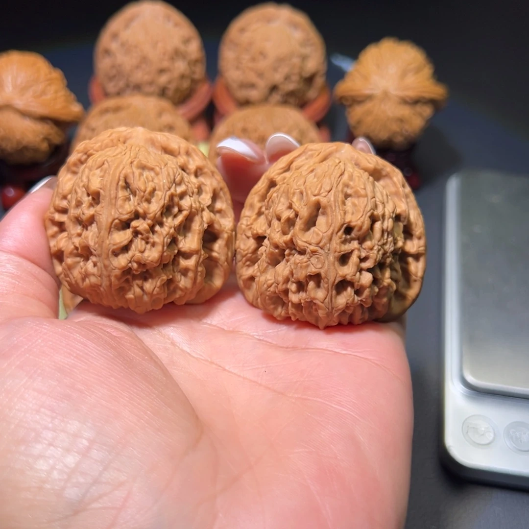 紫***子文玩核桃吊坠南疆石43