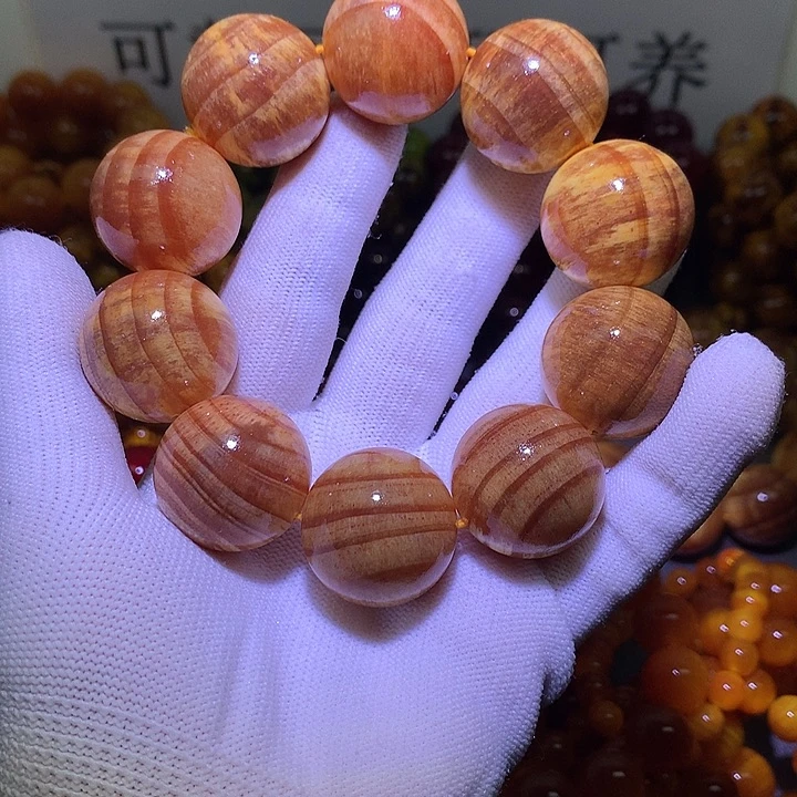 松木（琥珀木）手串/手链2.5 高货原生态
