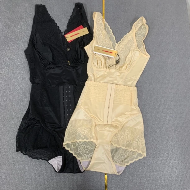 女士连体衣无痕体雕衣时尚显瘦常规款紧身性感薄款托胸