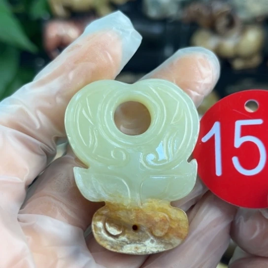 和田玉挂件未镶嵌