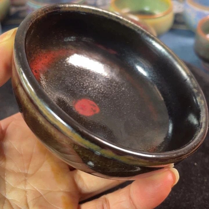 摆件传统煤烧手工茶盏