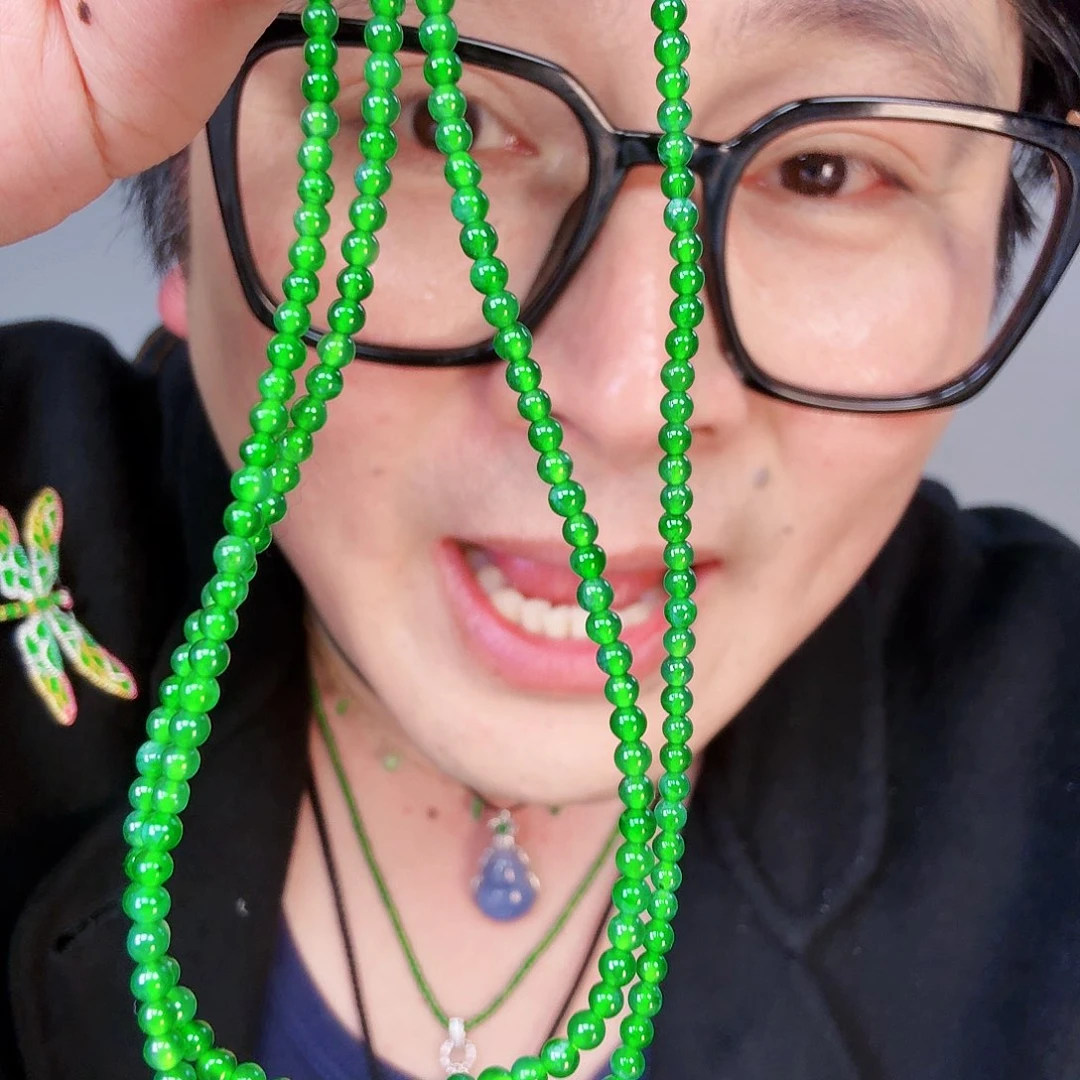 翡翠颈饰未镶嵌一个