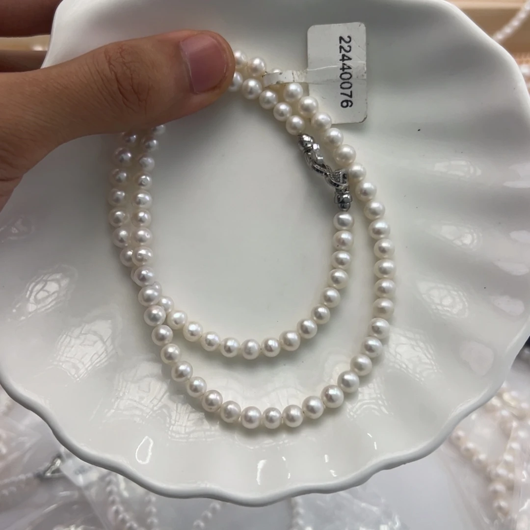 颈饰淡水珍珠未镶嵌1