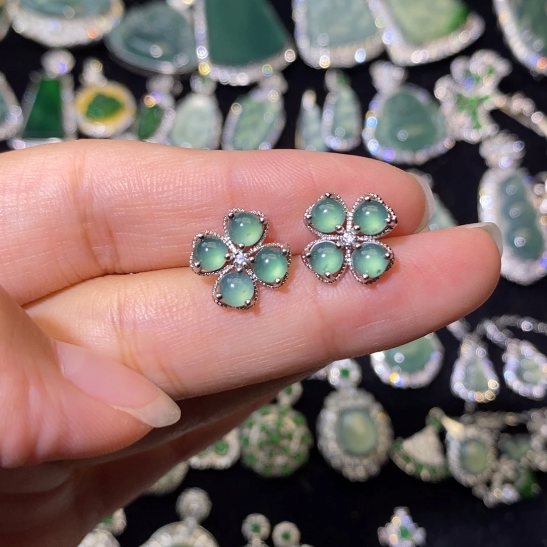 翡翠未镶嵌颈饰天然