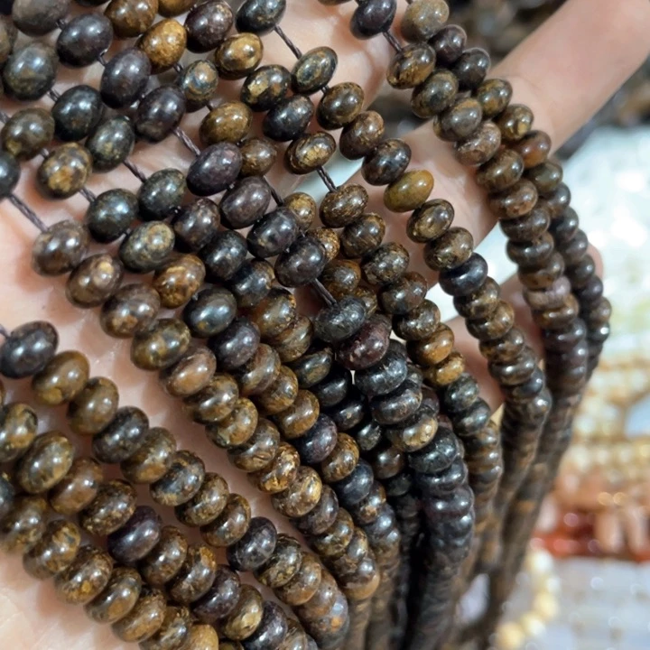 一条6mm天铁算盘珠