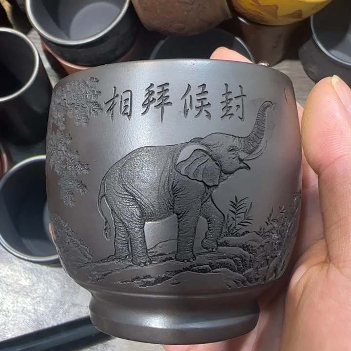 茶杯紫砂全手工制作工艺