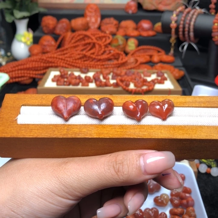 南红玛瑙未镶嵌吊坠(不含链)小*
