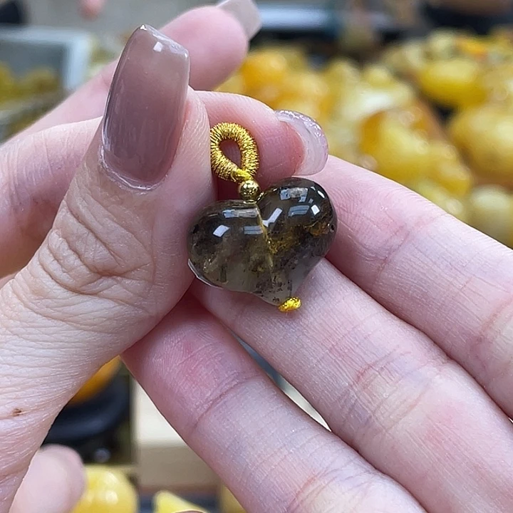 琥珀未镶嵌珠宝奇石琥珀蜜蜡J36