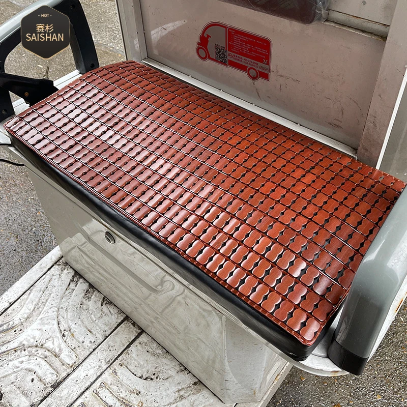 三轮车四轮车竹片凉席座垫夏天透气防滑凉席坐垫夏季椅垫屁垫凉垫