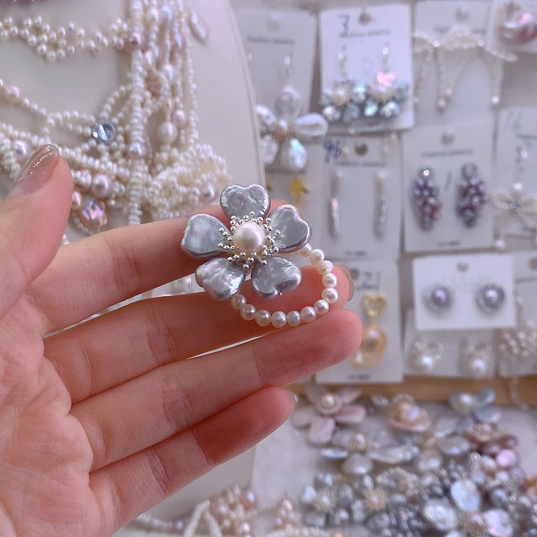 t***n淡水珍珠未镶嵌项链