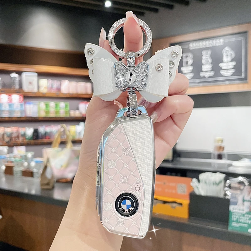 适用宝马7系钥匙套5系1系3系车x3x5x1x2x4x6刀锋320li壳530扣包