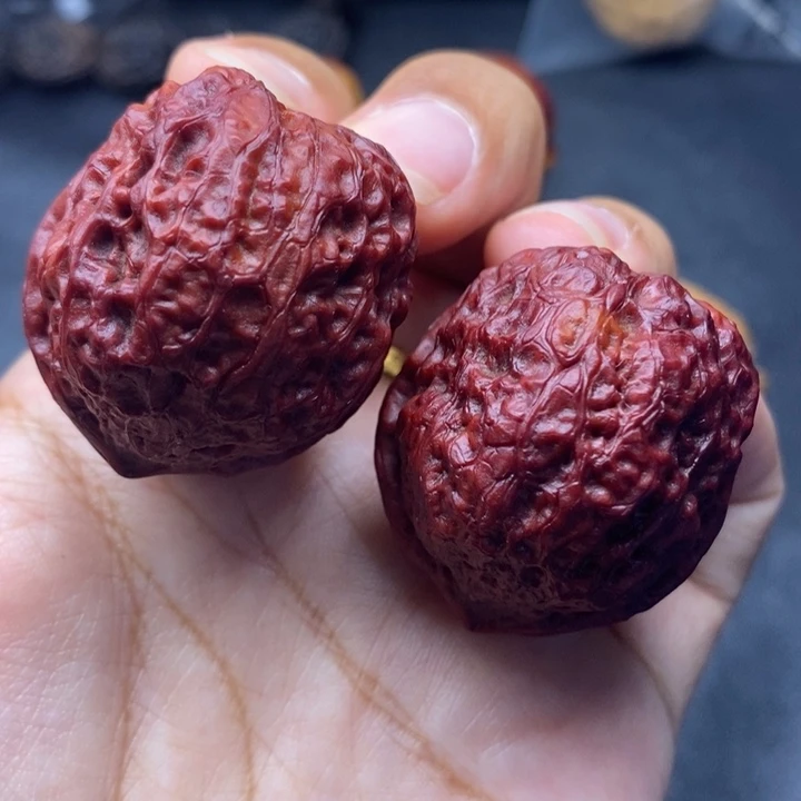 把件文玩核桃39尺蛇皮元宝