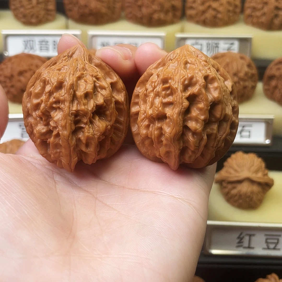 吊坠文玩核桃大沽石39尺589