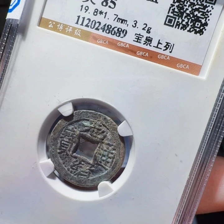 铜DX评级币一个……8689