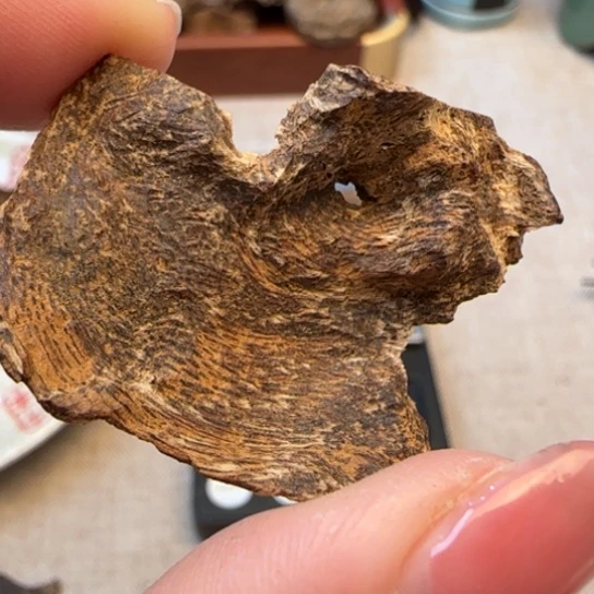 沉香摆件老海南沉水尖峰岭包头2.2克