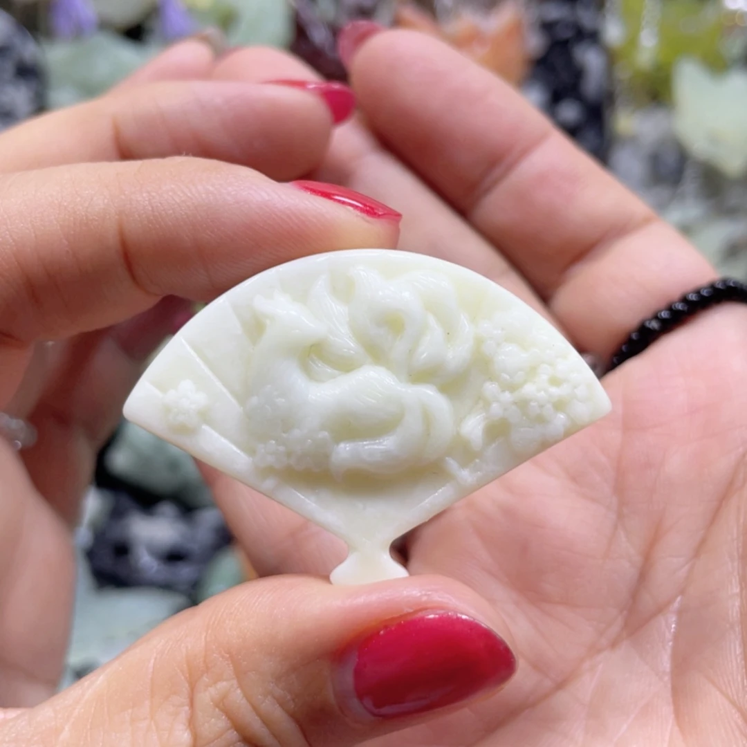 【闪购商品】岫玉未镶嵌颈饰123吊坠