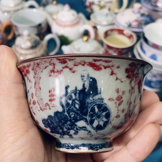 【闪购商品】景德镇陶瓷主人杯123344