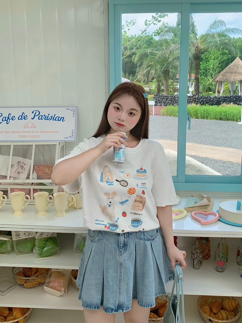 辣条大码女装  镇店t恤清清合集