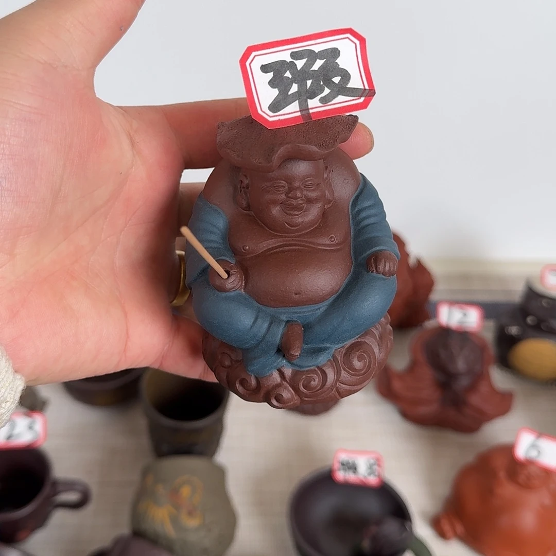 紫砂茶壶倔***人微瑕处理