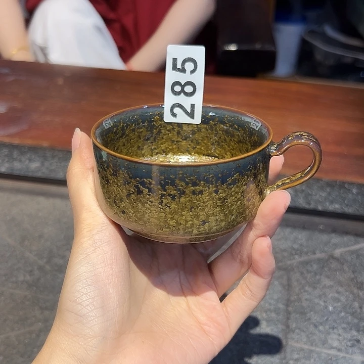 龙泉云间青瓷小米茶器