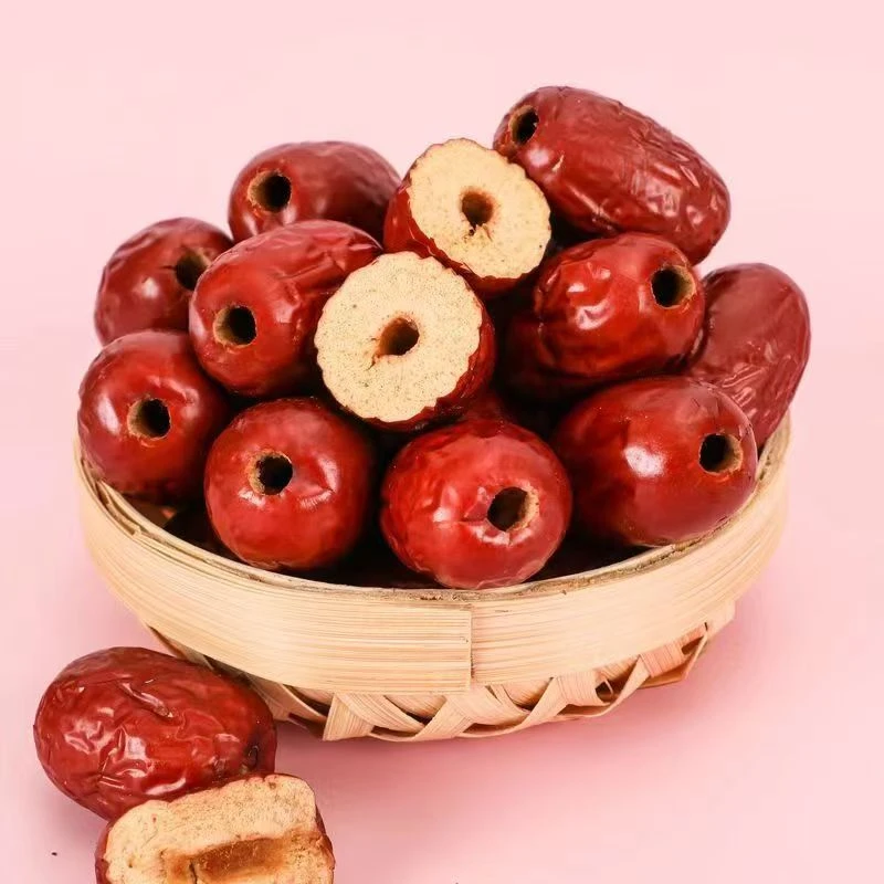 新疆无核红枣500克去核红枣即食灰枣煮汤煲粥新鲜香甜软枣