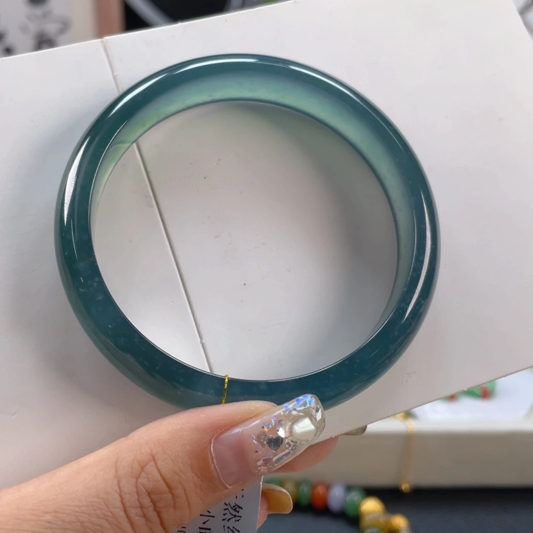 未镶嵌手镯翡翠缅甸翡翠58.5