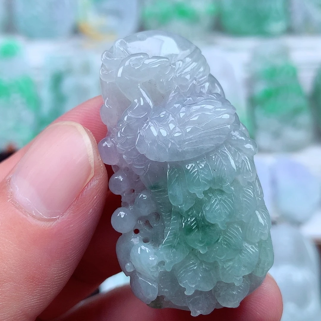 颈饰未镶嵌翡翠翡翠吊坠