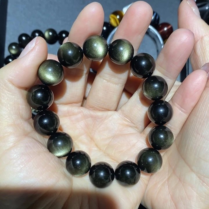 黑曜岩手链未镶嵌?****?