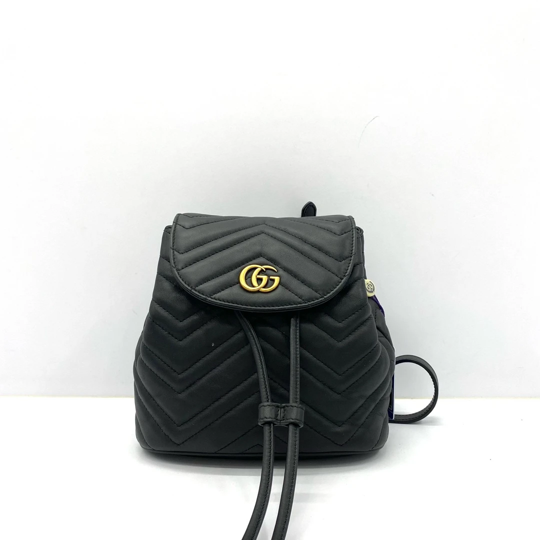 95新 GUCCI/古驰 98新 马蒙系列 双肩包单肩包