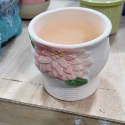 陶瓷新年快乐都是福利花盆满9包邮